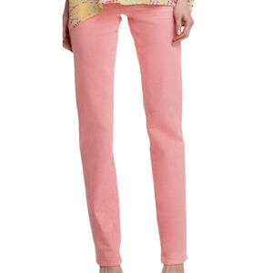 Lilly Pulitzer Worth Straight Leg Pants - Peachy Pink Color-Size Women’s 8